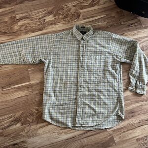 Club Room Flannel button down shirt Men's Large